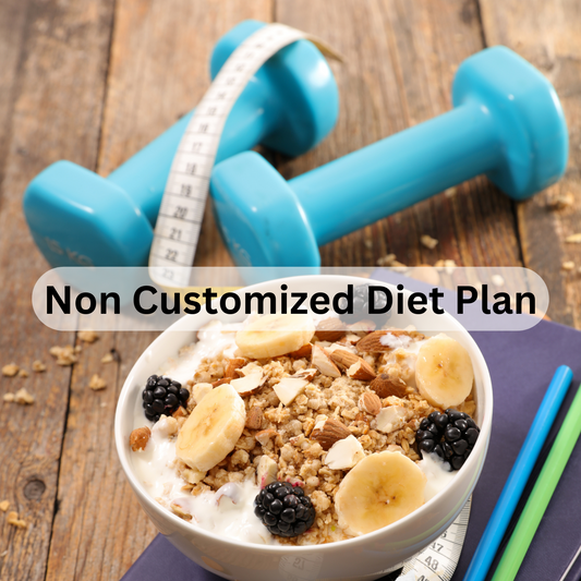 Non Customized Diet Plan